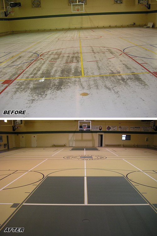 Gym Flooring Resurfacing Services