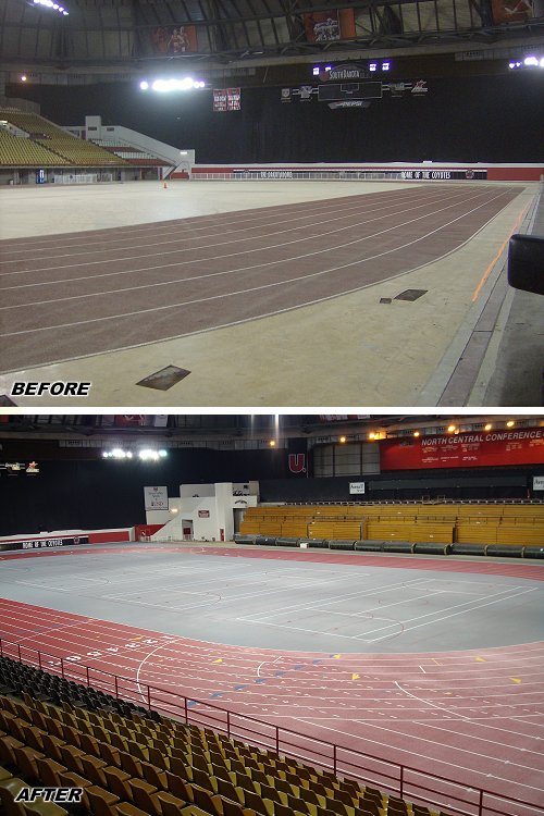Gym Floor Resurfacing