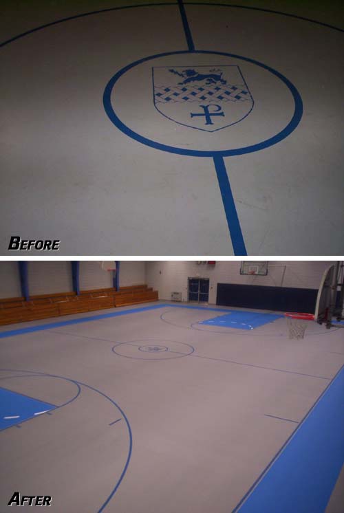 Resurface Options for Sports Flooring